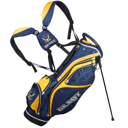 Hot-Z Golf US Military Stand Bag Navy (Closeout) - Image 1