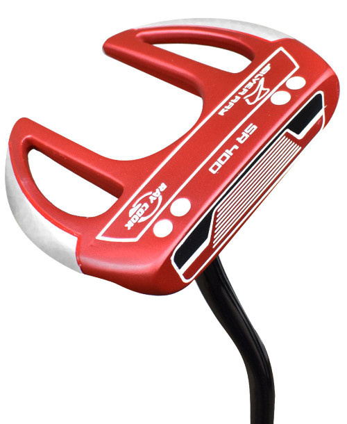 Ray Cook Golf Silver Ray SR400 Limited Edition Red Putter - Image 1