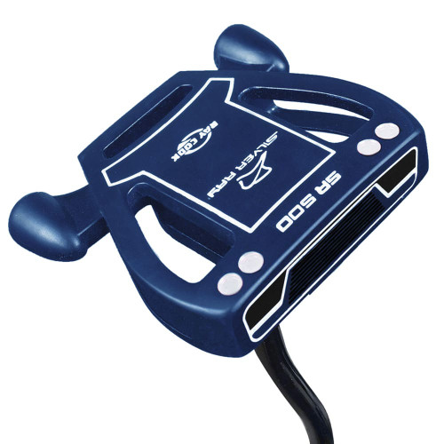Ray Cook Golf Silver Ray SR500 Limited Edition Navy Blue Putter - Image 1