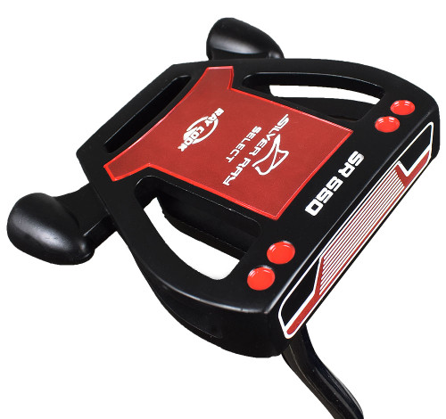 Ray Cook Golf Silver Ray Select SR550 Black Putter - Image 1