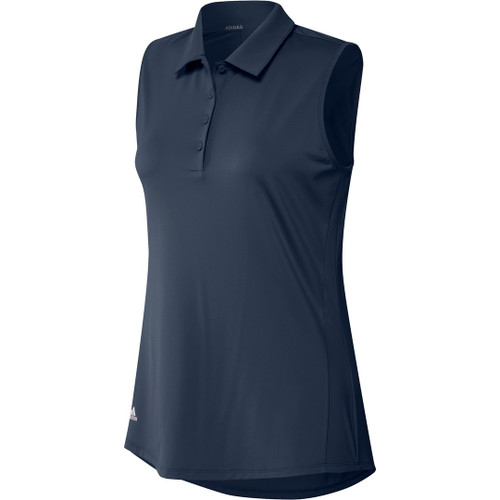 Adidas Golf Ladies Ultimate365 Solid Sleeveless Polo - Image 1