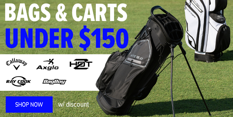 Golf Bags And Golf Carts Under $150! Shop Now!